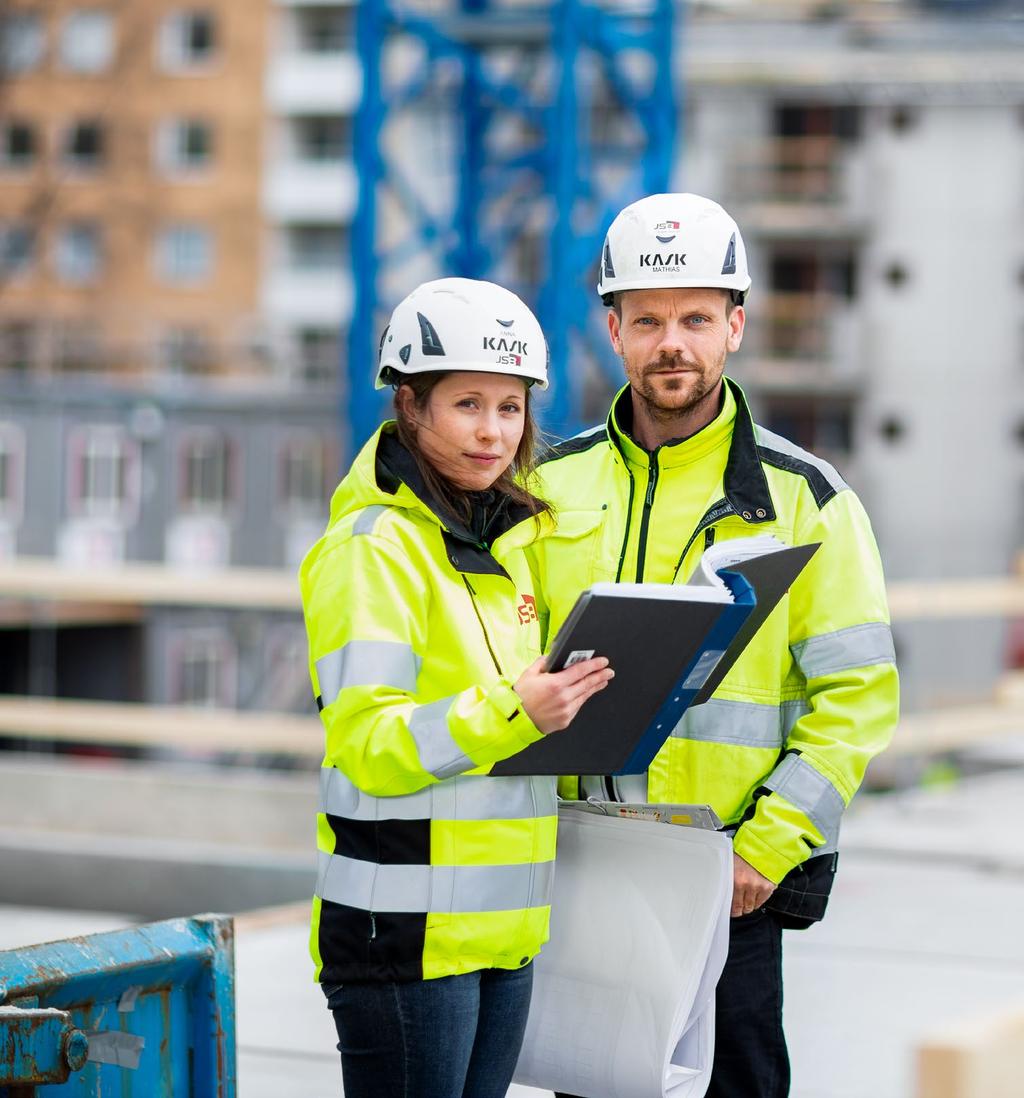 Det är väldigt roligt. Anna Wahlberg, entreprenadingenjör JSB fortsätter att expandera sin verksamhet i Mälardalen.