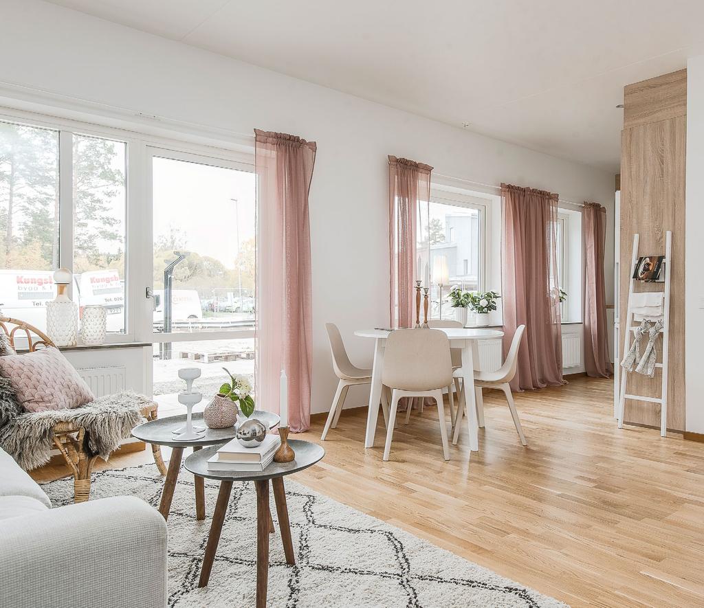 14 / AFFÄRSOMRÅDEN / JSB BOSTAD JSB BOSTAD / AFFÄRSOMRÅDEN / 15 JSB Bostad Livskvalitet och självständighet i fokus I Gävles största bostadsområde Bomhus färdigställde JSB Bostad under 2018 sitt