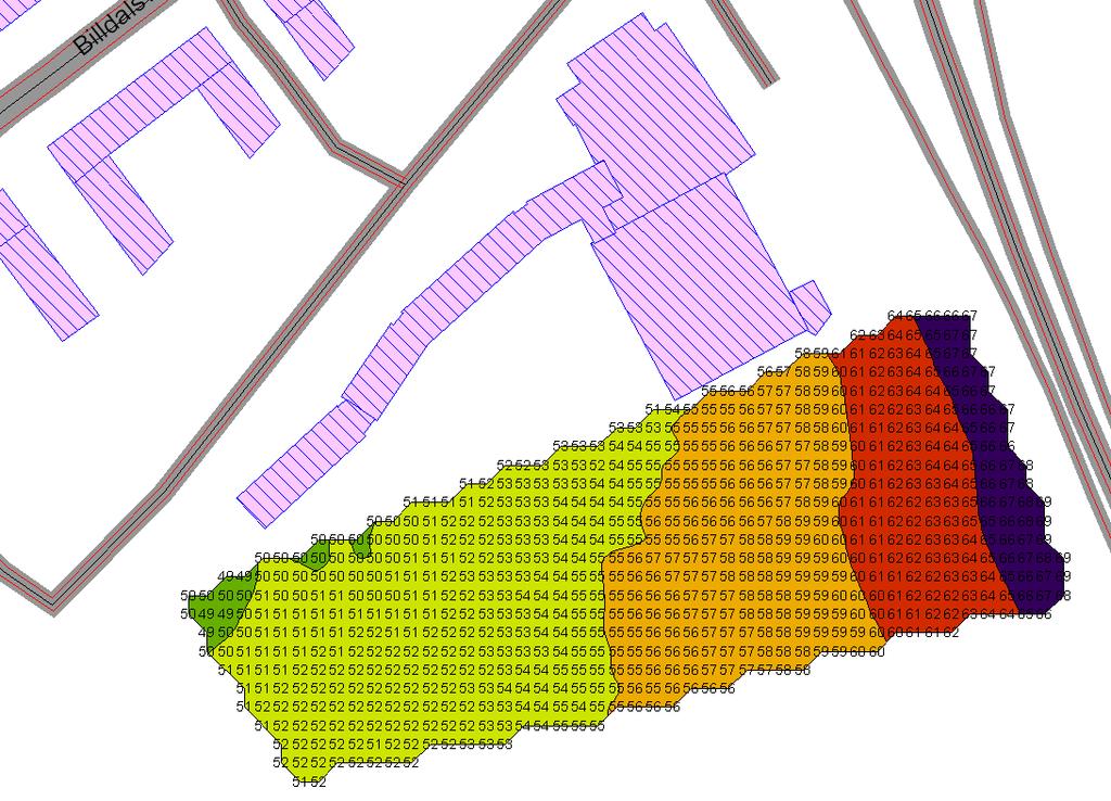 Alternativ A söder om Origohuset.