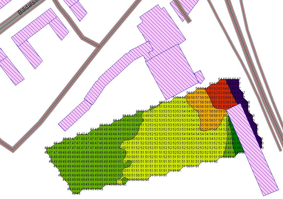 Alternativ C söder om Origohuset.