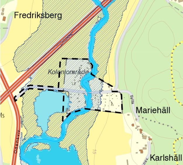 Förorenad mark Det finns inga kända föroreningar inom eller i närheten av planområdet. Farligt gods Väg E18 som passerar norr om planområdet är en rekommenderad primär väg för farligt gods.
