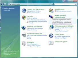 Inställning Inställning av optimal upplösning Windows Vista För Windows Vista: 1.