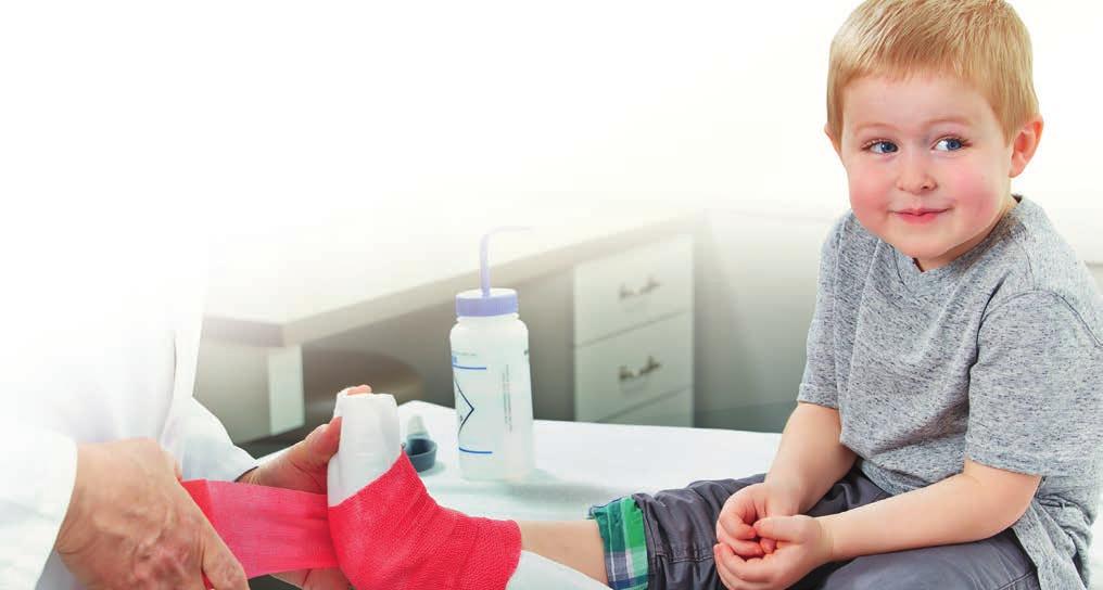 Skenan är försedd med en lagom tjock polstring som känns behaglig för patienten Skenan är snabb o h enkel att till erka etta sparar tid b de f r s k rdspersonalen o h patienten