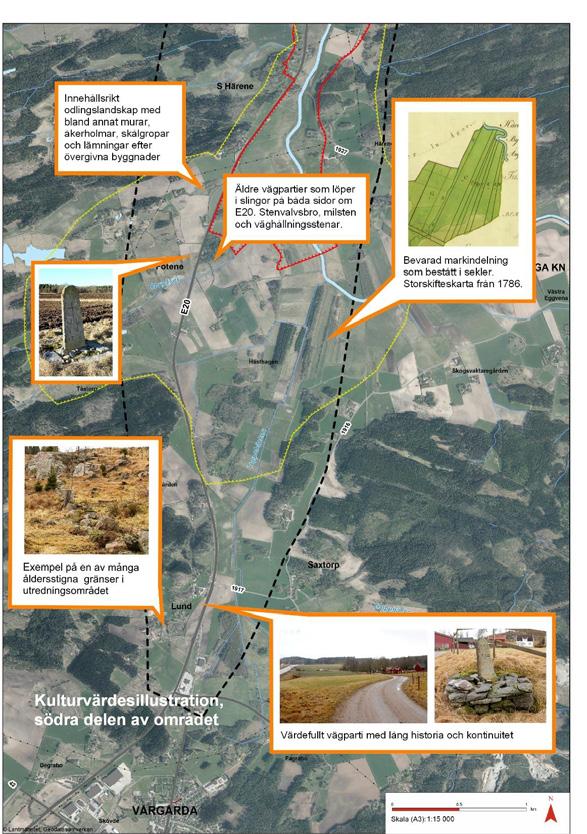 Vägplan samrådshandling val av lokaliseringsalternativ 2017-09-11 Figur 4.5.