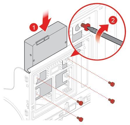 Bild 32. Installera den primära 3,5-tumslagringsenheten Bild 33.