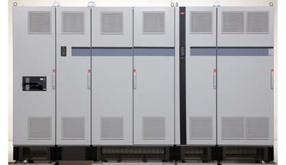 märkeffekt - 160 % högt övermoment 450-630 kw vid 400 V (380-480 V) Transportmått - filteravsnitt/ frekvensomformaravsnitt Höjd 2324/ 2324 Width