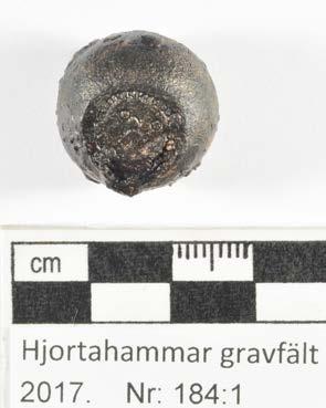 Konserveringsrapport MJ Rapport id: K17-162 Vikten urlakades med natriumhydroxid