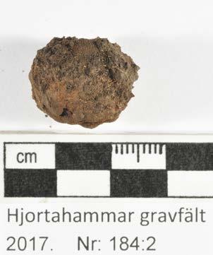 svagt synlig eftersom ytorna har ett mycket stort antal krustbildningar. Det finns områden som är relativt kraftigt skadade med material bortfall och djupa sprickor som följd.