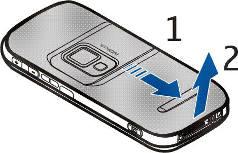 1. Komma igång Sätta i SIM-kortet och batteriet Stäng alltid av enheten och ta bort laddaren innan du tar bort batteriet. Förvara alla SIM-kort utom räckhåll för barn.