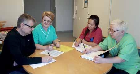 Kvalitetsarbete På Bäckgårdens demensboende startades i mitten av december 2018 en kvalitetsgrupp.