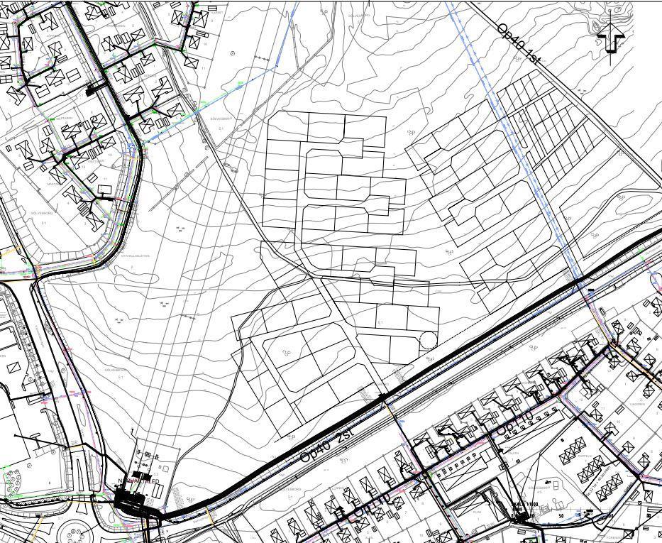 . BEFINTLIGA LEDNINGAR Inom området löper två stycken huvudledningar för dricksvatten, vilka måste tas hänsyn till både i detaljplaneskedet och under byggtid.
