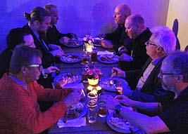 Kind Cigars, Martin Brix Nelson, höll också en föreläsning, som gav de närvarande njutarna mer baskunskap om cigarrer.