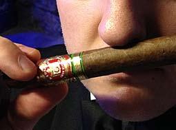 Arturo Fuente Cuban Corona Natural Maj Mårten serverade en läcker grilltallrik med tillbehör som tillsammans höjde temperaturen hos