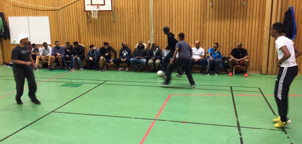 Under juni och juli månad har sex av fotbollsspelarna hållit i Sommarkul för barn och unga som bor i Sofielund. Vi har haft drygt 20-25 barn som har kommit måndagfredag under sju veckor.