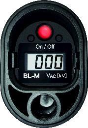 VOLTMETER BL-M 2-polig resistiv voltmeter. För användning inomhus. I optiskt utförande. För transport av voltmetern kan den monteras ner i 2 delar.