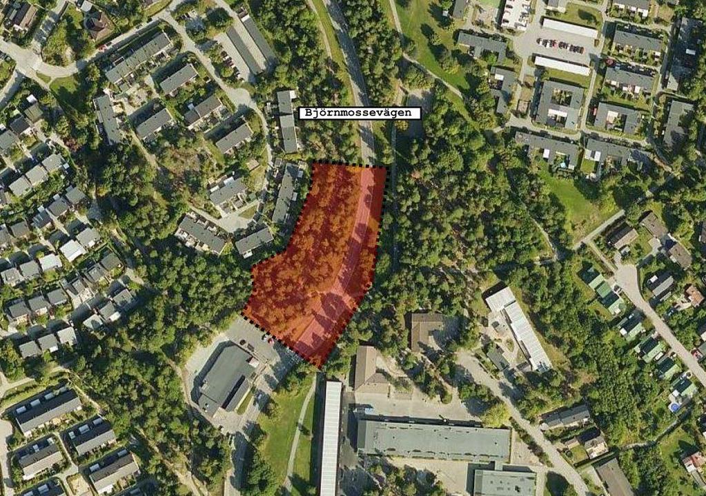 1. Objekt På uppdrag av BTH Bostad AB har Orbicon AB utfört geotekniska undersökningar för detaljplan längs Björnmossevägen i Kälvesta, Stockholms Kommun.