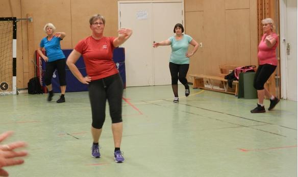 Vi fick besked några veckor innan terminsstart (v 36) om att vi fått måndagar kl 20-21 i Ekebyhovsskolans gymnastiksal.