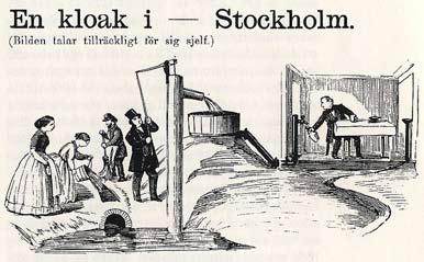 org/wiki/vatten_och_ avlopp_i_stockholm) En rolig avloppshistoria Stockholms vattenförsörjning med ledningar inleddes på 186-talet, men avloppet