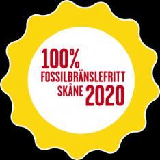 Uppföljning fossilbränslefritt 2020 för år 2016 Eslövs kommun har antagit utmaningen 100 % fossilbränslefritt inom el, värme och transporter till år 2020. Kommunens status för 2016 visas i Figur 1.