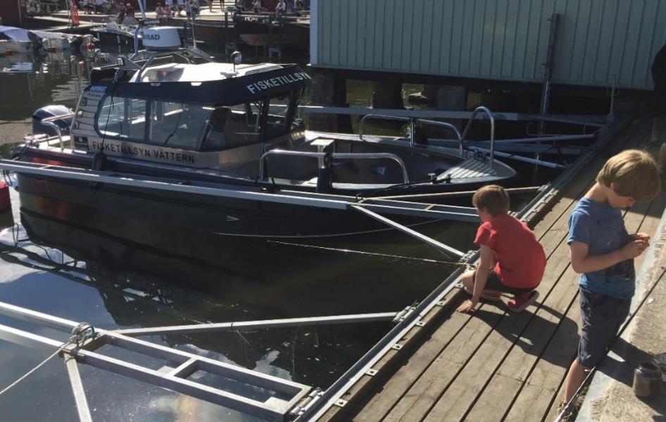 Fisketillsyn Lagstiftningen är en viktig komponent i förvaltningen av fisk och fiske i Vättern som ett instrument för att reglera fisket.