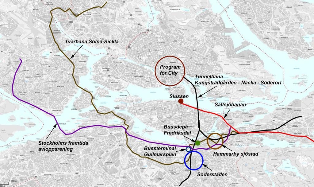 Sida 9 (24) Hammarby sjöstad Utbyggnaden av Hammarby sjöstad pågår sedan drygt 20 år tillbaka med både bostäder och arbetsplatser.