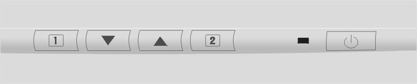 Main Menu with OnView controls Status line at the bottom of the menu shows what to do next: Button [1] EXITs this menu, or Button [2] SELECTs the highlighted control (or pair of controls).