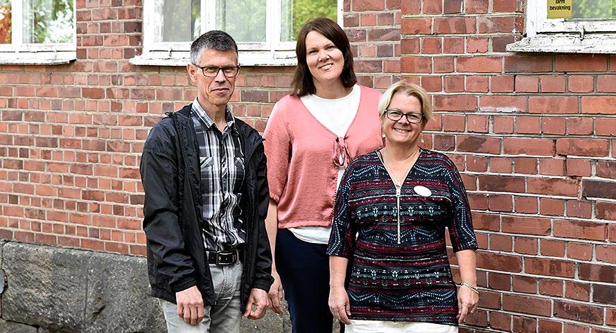 10 Gislaveds tre förskolechefer Per Bernhardsson, Emma Gunnarsson och Ann-Charlotte Spånberg har tillsammans börjat planera för den nya förskolan.