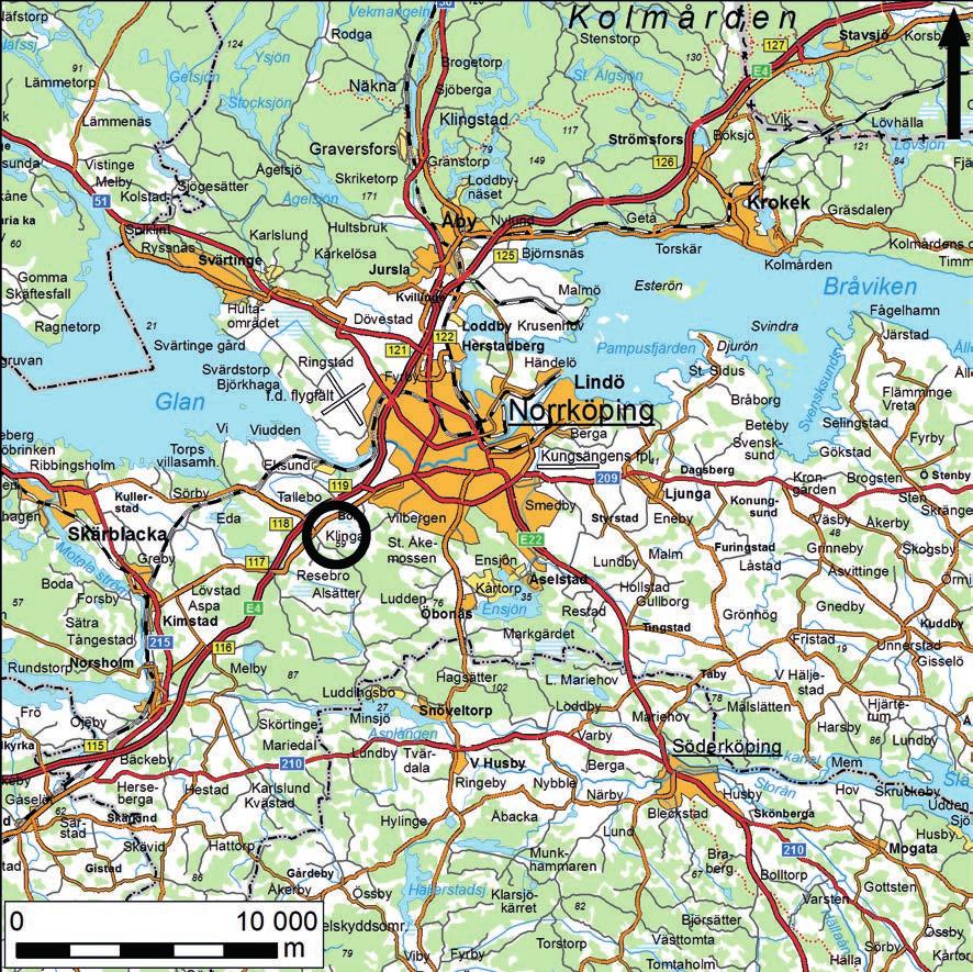 Borttagande av kraftledningsstolpe invid hällristning Figur 1.