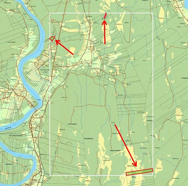 Tot ca 12,6 ha varav ca 7,8 ha prod.areal. Virkesförråd på ca 857 m³sk. 3 skiften. Jakt i Höjeortens VVO på 1608 ha. Arealuppgifter enligt taxerad areal.