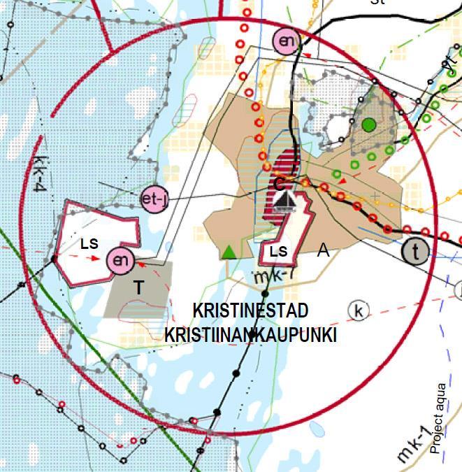 Sydösterbotten. Med beteckningen anges ett nät av landsbygdsstäder i landskapets södra del. Stadsnätet bildar kärnområdet i det framtida regioncentrumet i Sydösterbotten.