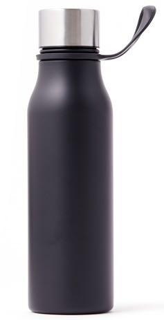 Flaskan är tillverkad i 18/8 rostfritt stål vilket innebär att den inte tar smak eller doft av tidigare