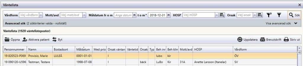 Anpassa till bredd Visa hela sidan Visa två sidor Anpassar listan till utskriftsdialogens bredd.