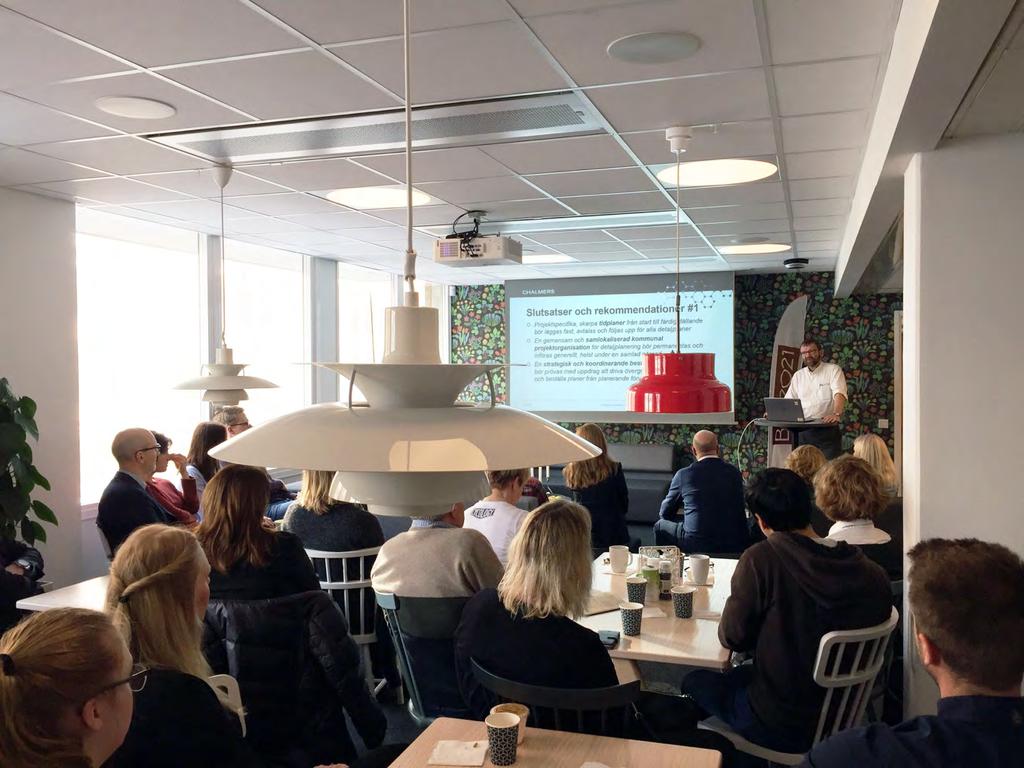 Nyttan med samverkan i olika fora behöver förtydligas och avtalas mellan kommun och byggaktörer Grundläggande förutsättningar för detaljplaneprojekt behöver läggas fast före planstart Den strategiska