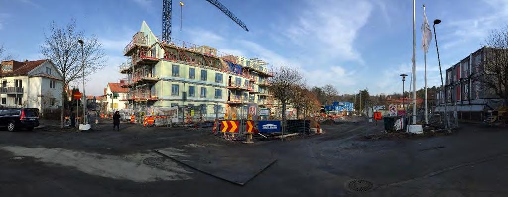 6.4 Östra Kålltorp Detaljplanen Ur planbeskrivningen: Cirka 570 nya lägenheter kan byggas varav ca 145 studentlägenheter. Ny skola kan byggas med plats för ca 360 elever. Parkskolan kan utvecklas.