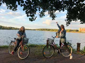 Kristina kommer från Litauen och hon hade besökt Finland fyra år tidigare. Det var hennes första vistelse utomlands på egen hand och den förändrade hennes liv.