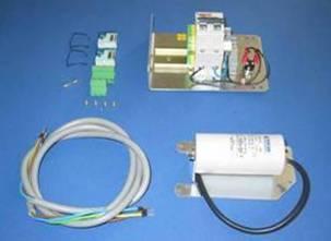 Enfas 230 V-kit för logikkort D1 Single phase 230 V