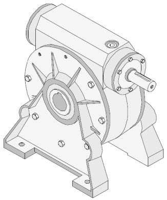 3 Mekaniska delar Växellåda Gear box 0/3140/000 Motor