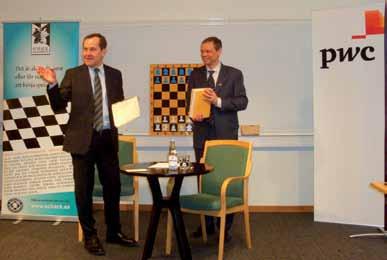 Dessutom presenterades den drygt 500 sidor långa jubileumsboken Stockholms Schackförbund 1911-2011, författad av Peter Holmgren.