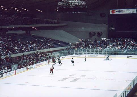 Figure 4 Portable ice rink for exhibition games in Tokyo, Japan (Los Tres Papagayos; 1999-20