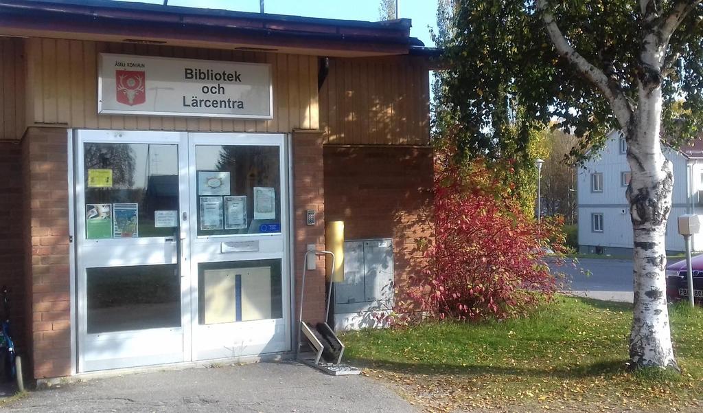 BIBLIOTEKSPLAN 2018-2021 Åsele kommun Alla kommuner ska enligt lag ha en.