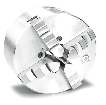 1) 1 st chucknyckel, fästskruvar finns även med genomgående hål för fastspänning framifrån, typ 374, 375 Storlek mm 80 100 110 15 140 160 00 50 315 400 500