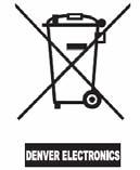 INSTRUCTIONS ON ENVIRONMENT PROTECTION DO NOT DISPOSE OF THIS PRODUCT IN THE USUAL HOUSEHOLD GARBAGE AT THE END OF ITS LIFECYCLE; HAND IT OVER AT A COLLECTION POINT FOR THE RECYCLING OF ELECTRICAL