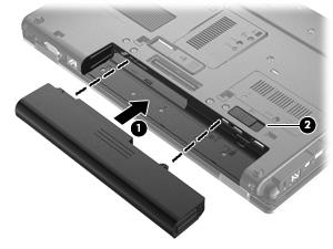 eller Sätta i eller ta ut batteriet Välj Start > Kontrollpanelen > Mobil PC > Windows Mobilitetscenter.