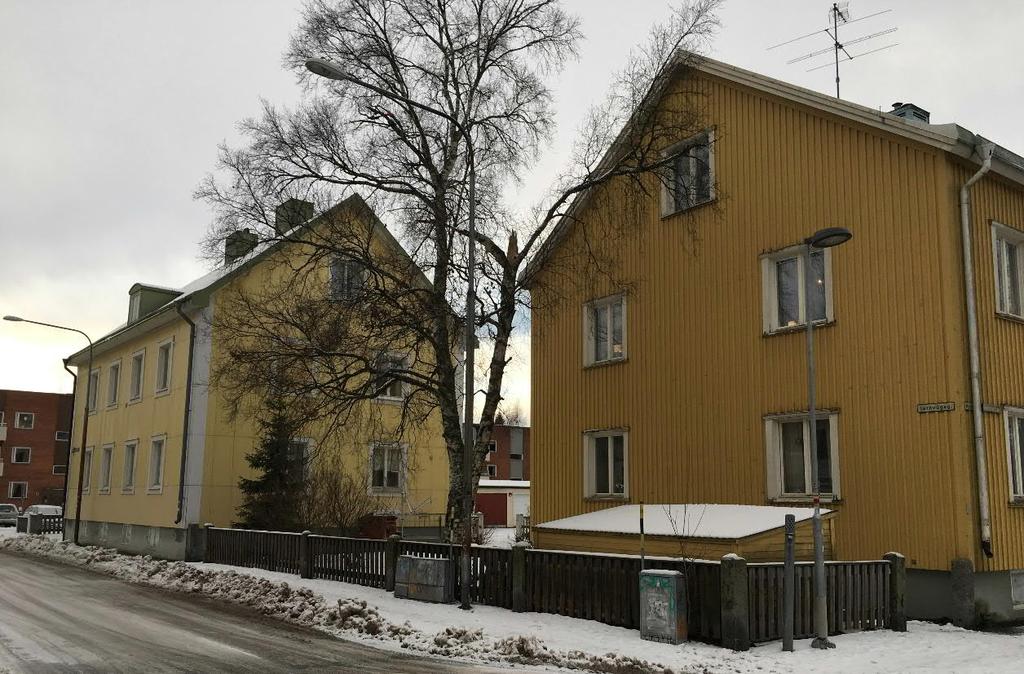 5 Planen innebär att två hus från 1940-talet rivs. Inom området för riksintresseanalysen finns kärnområde nr 17 som berör kvarteret Lärkan, Tjädern och Tranan.