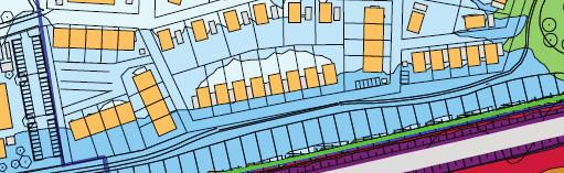 1. 60 dba ekvivalent ljudnivå vid en bostadsbyggnads fasad, och 2. 50 dba ekvivalent ljudnivå samt 70 dba maximal ljudnivå vid en uteplats om en sådan ska anordnas i anslutning till byggnaden.