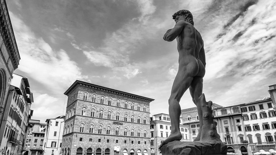 Piazza della Signoria, rådhusplatsen, med Palazzo