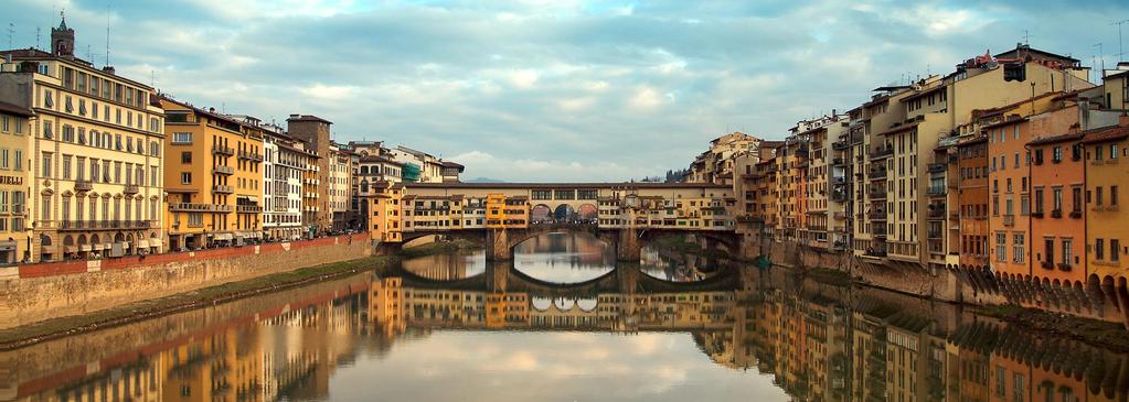 Il Ponte Vecchio, den gamla bron, med sina