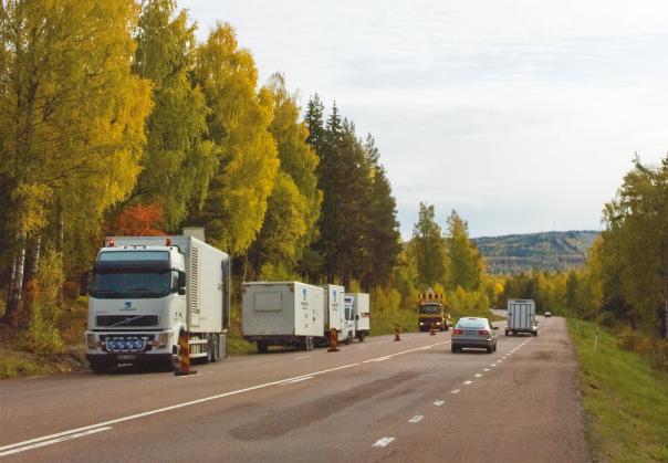 Utan schakt, utan att störa trafi ken. En del vägtrummor blir med åren försvagade, exempelvis kan äldre trummor av korrugerad plåt rosta sönder.