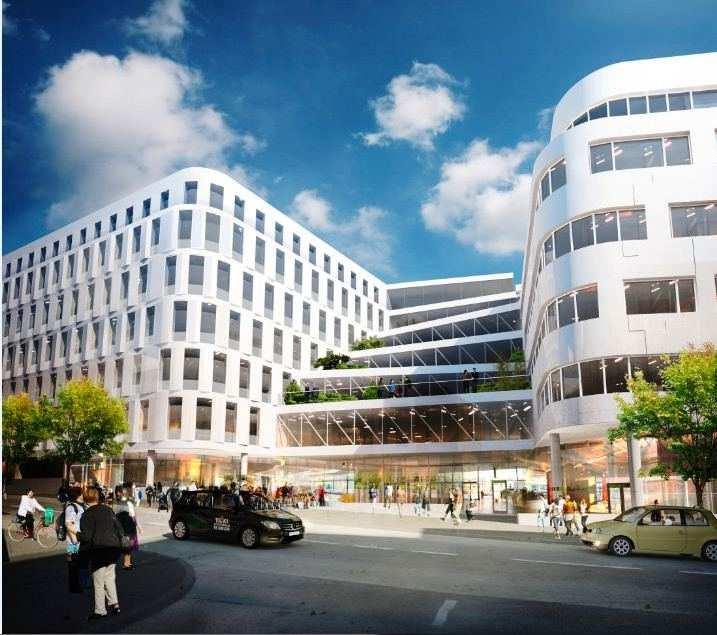 (White arkitekter) Huvudentrén