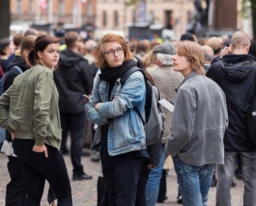 Kapitel 3. Riskkommunikation och individens beredskap Hos yngre är det som mest angeläget att möta oron över omvärldsutvecklingen. Yngre har svårare att ta till sig vikten av en god hemberedskap.